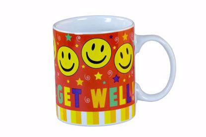 Picture of Smiley Face Get Well Mug 11oz