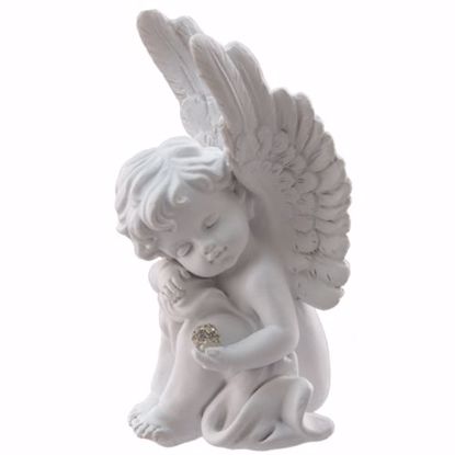Picture of Angel Statue Holding Crystal (2 Styles)