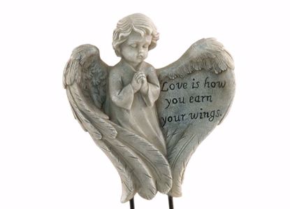 Picture of Angel Planter Pick ~ Polyresin