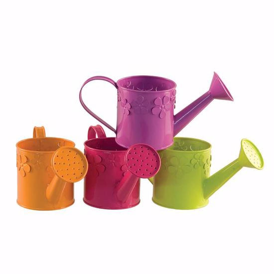 Picture of 4 Asst Metal Watering Cans