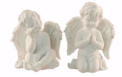 Picture of Angel Figurines (Polyresin, 2 Styles)