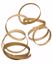 Picture of Gold Glitter Band - 10 Foot Roll