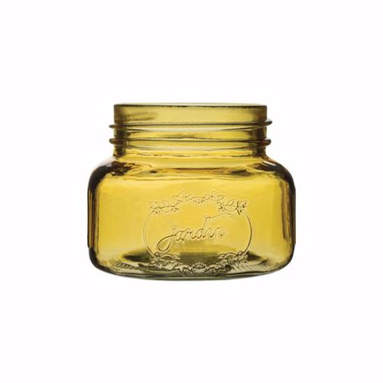 Picture of Syndicate Sales Amber Glass Jardin Vintage Jar