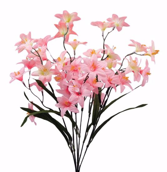 Picture of Pink  Blossom Bush (7 Stems, 16")