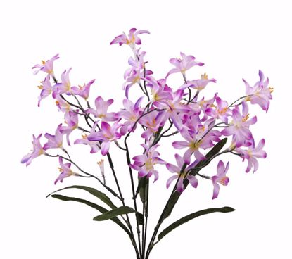 Picture of Purple Blossom Bush (7 Stems, 16")