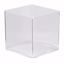 Picture of 5" Plastic Cube - Crystal Clear