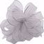 Picture of #3 Striped Chiffon Ribbon - Silver