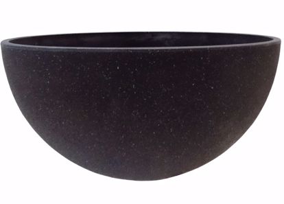 Picture of CeraMix 13" Blackwash Nova Bowl Planter 3 Gal.