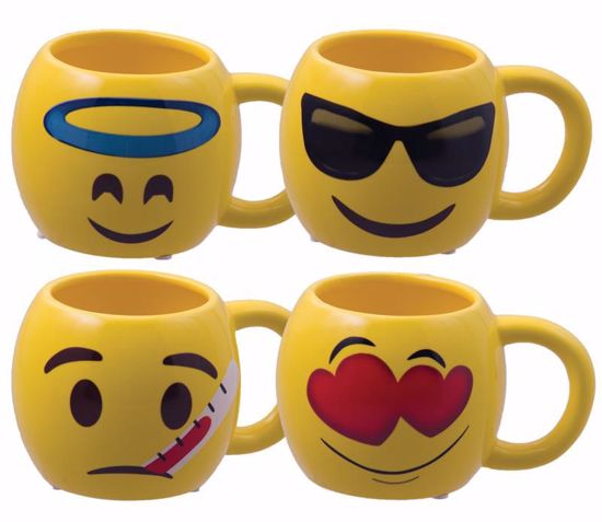 Picture of Emoji Mugs (4 Styles, 2.75")