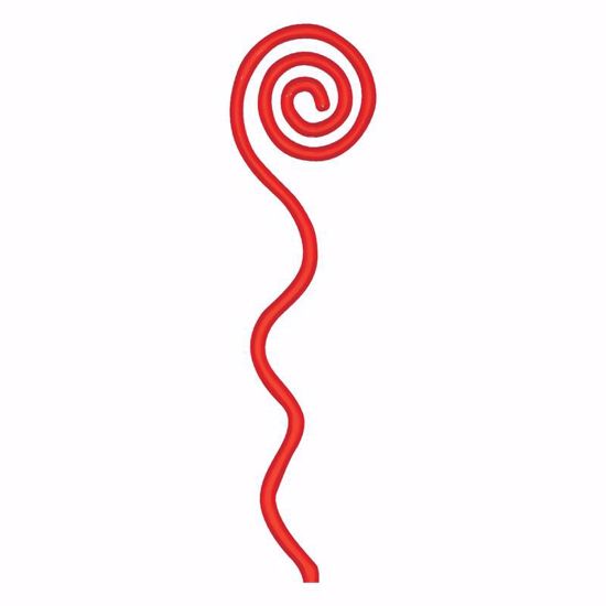 Picture of Coil Red Cardholders (12")