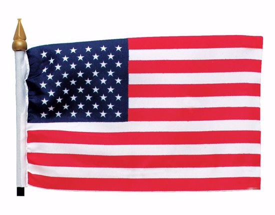 Picture of 6" x 4" Cloth Flag (Made in USA)