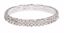 Picture of 2 Row Rhinestone Wristlet-Dazzle