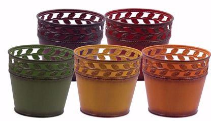 Picture of 5 Asst Fall Pot Cover 4"