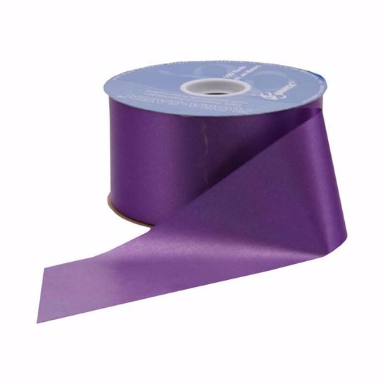 Picture of #40 Waterproof Poly Flora-Satin Ribbon - Purple