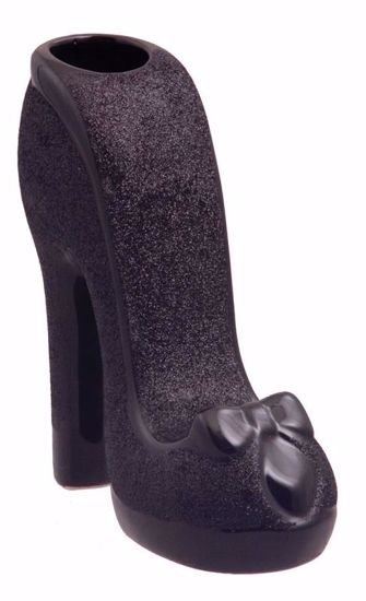 Picture of High Heel Black Shoe Ceramic Vase 