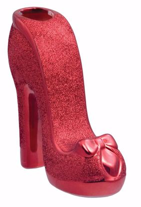 Picture of Red Glitter High Heel Vase