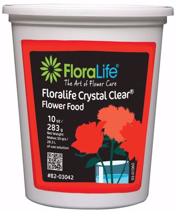 Picture of Floralife Crystal Clear Flower Food 300 Powder - 10 oz. Tub