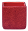 Picture of Red Glitter Cube Planter 3.5"