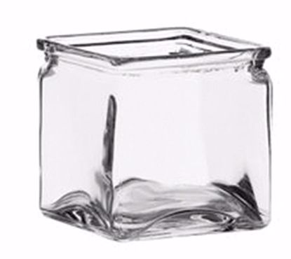 Picture of 4" Square Vase
