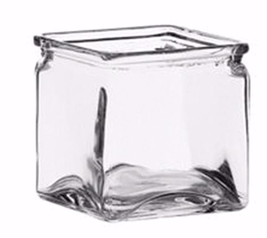 Picture of 4" Square Vase