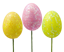 Picture of Glittered Egg Pick Assortment (11.5")