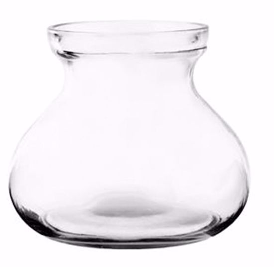 Picture of Syndicate Sales 5" Rosie Posie Glass Vase - Clear