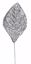 Picture of Glitter Corsage Leaves (2.25"-Silver)