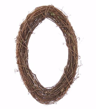 Picture of 18" Oval Grapevine Wreath