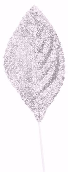 Picture of Glitter Corsage Leaves (2.25"-Iridescent)