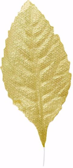 Picture of 2.25" Corsage Leaves - Gold