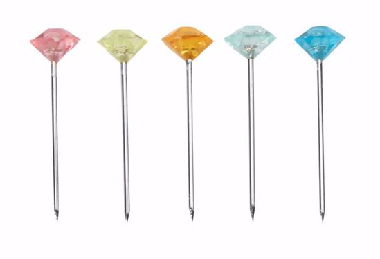 DirectFloral. 3/4" Atlantic Pixie Diamond Pins - Multi Color