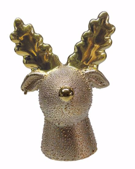 Picture of Ceramic Reindeer Head Statue