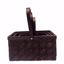 Picture of S/3 Rectangle Walnut Chipwood W/Drop Handle