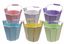 Picture of 6 Asst Distressed Pastel Pail Assortment 4"