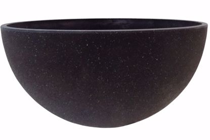 Picture of CeraMix 9.75" Blackwash Nova Bowl Planter 1 Gal.