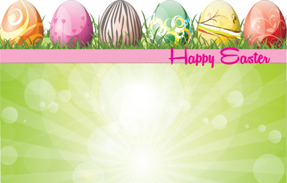 Picture of Happy Easter Enclosure Card (PACK 50)