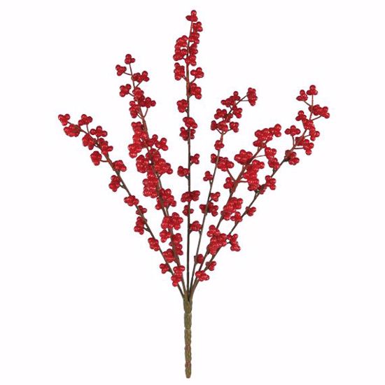 Picture of Red Berry Bush (18", Plastic)
