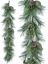 Picture of 5' Winter Plastic Garland W/Natural Pine Cone