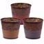 Picture of 3 Asst Two-Tone Pot Cover 6"