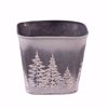 Picture of Snowy Pine Square Pot Cover 4"