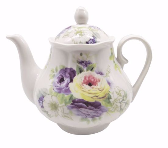 Picture of Multifloral Porcelain Teapot