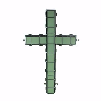Oasis Floral Foam Mache Backed Cross 36 Inch - Flower Arranging Cross For Sympathy & Weddings