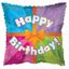 Picture of 17" 2-Sided Foil Balloon: Colorful Present