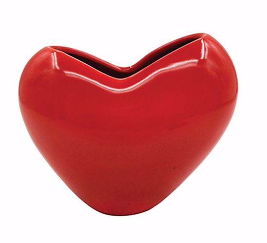 Picture of Red Heart Vase 3"