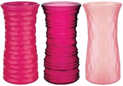 Picture of Syndicate Sales 8.5" Rose Vase-Berry (3 assorted styles)