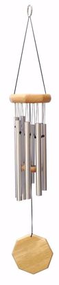 Picture of 21" Hand Tuned Silver Wind Chime