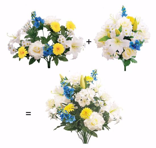 Picture of 23.5" Floral Meadow Bush-In-A-Bush