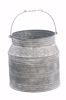 Picture of Galvanized Milk Can with Drop Handle 7.5"