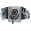 Picture of Angelyn Slap Bracelet-Black