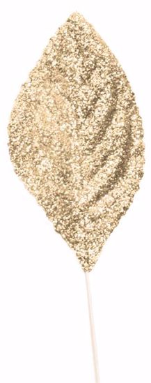 Picture of Glitter Corsage Leaves (2.25"-Rose Gold)